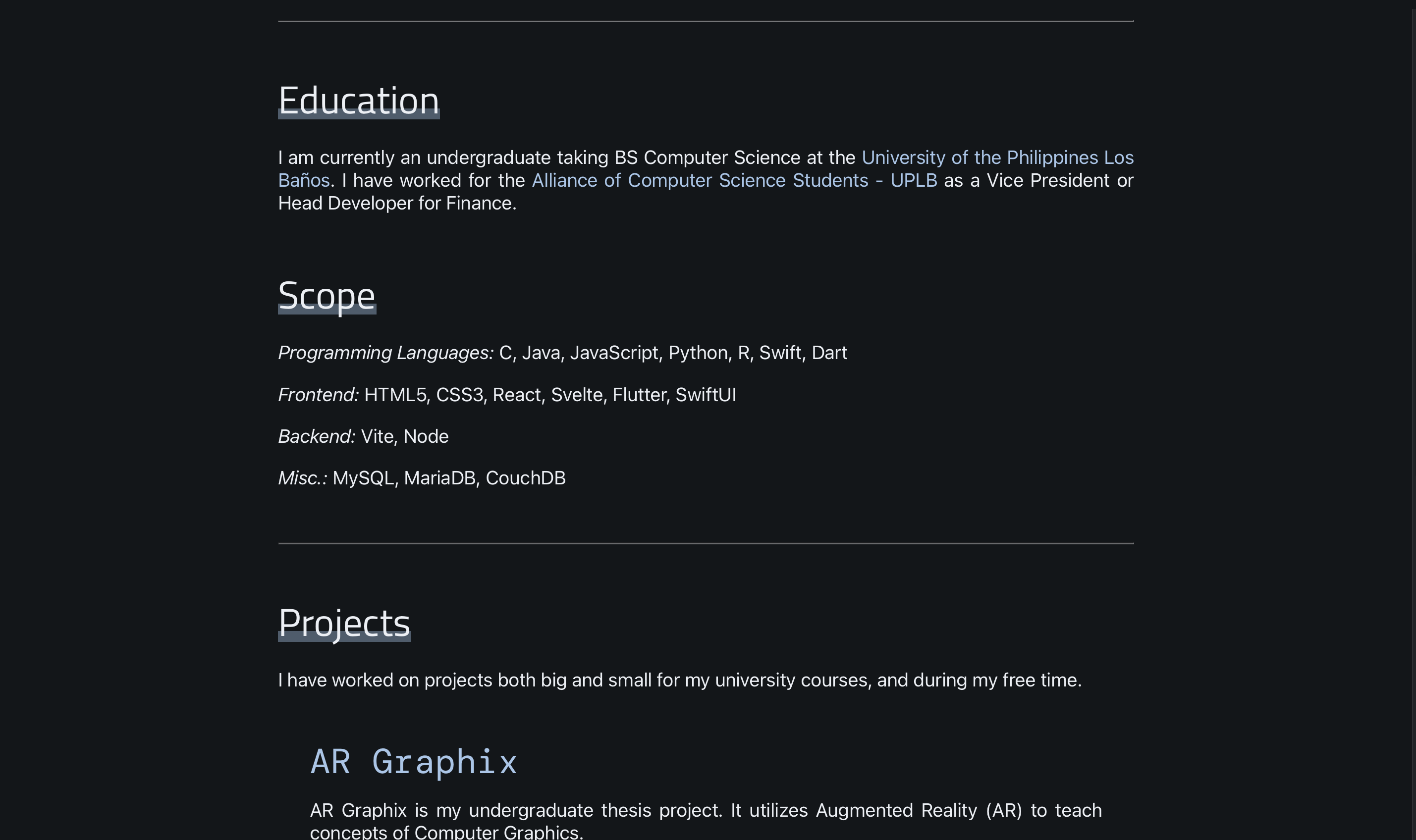 GitHub Portfolio